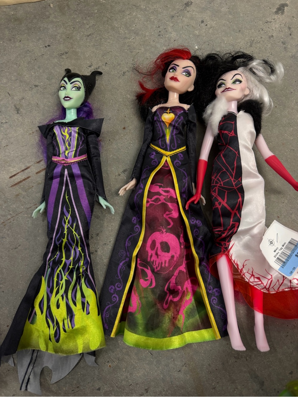Disney Descendants Villains Doll Lot Maleficent Evil Queen Cruella De Vil 3
